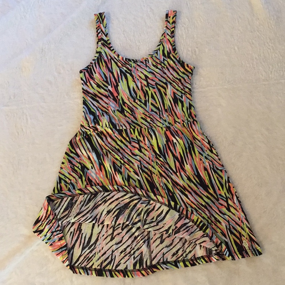 Multicolor Tank Dress - Picture 3 of 4